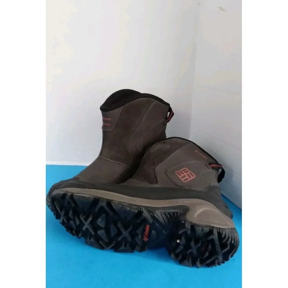 Columbia Waterproof Winter Snow‎ Boots 200g Insulated Pull On Gray